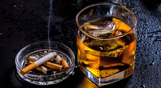 Alcohol-Cigar