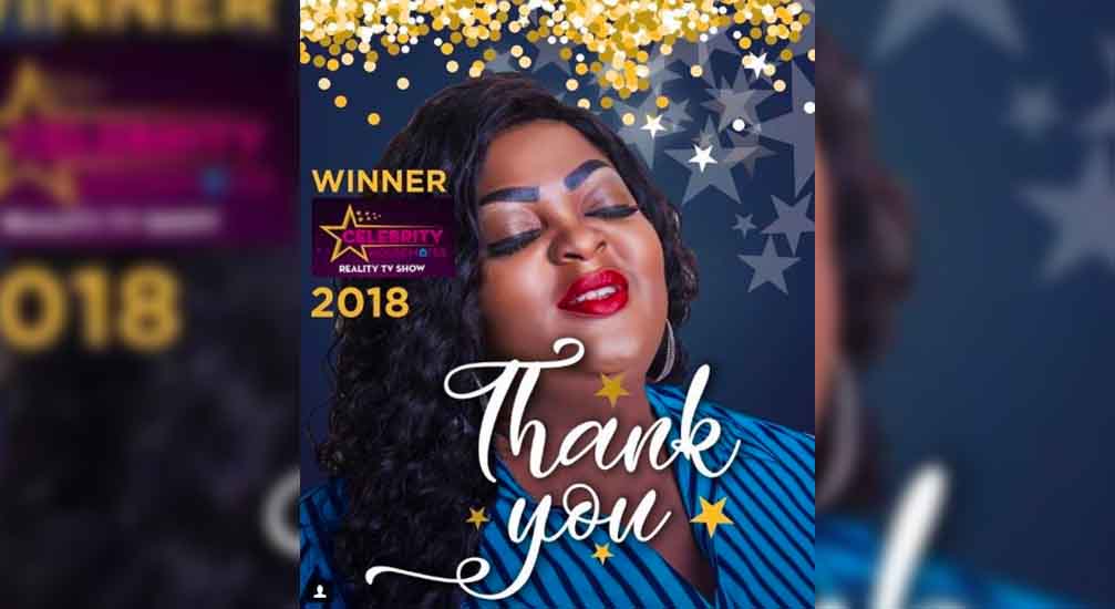 Actress, Eniola Badmus Emerges Winner Of The Celebrity Housemates Reality Show