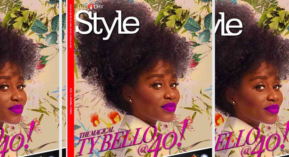 TY Bello Stars , As She Covers Thisday Style Magazine And Its Beautiful