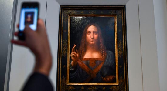 Leonardo Da Vinci Artwork Of ‘Jesus Christ’ Sells For Record $450m