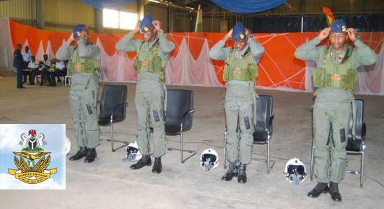 NAF Graduates 4 Fighter Pilots In Kano