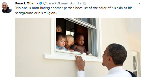 Obama Tolerance Tweet Becomes Most Liked