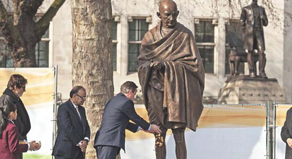 Gandhi statue
