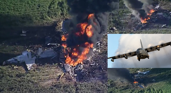 US Military Plane Crashes in Mississippi