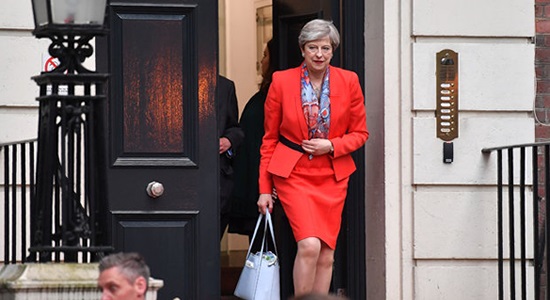 Britain's May to Step Down June 7th