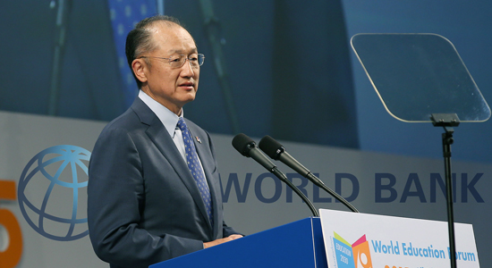 President of the World Bank- Jim Yong Kim