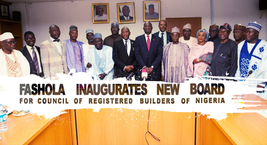 Fashola Inaugurates New Board