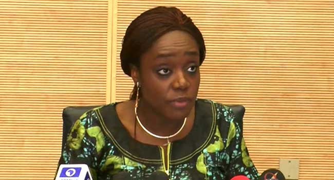 The Minister of Finance, Kemi Adeosun