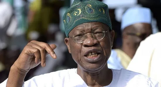 Without Adequate Weapons We Remain At The Mercy Of Terrorists – Lai Mohammed