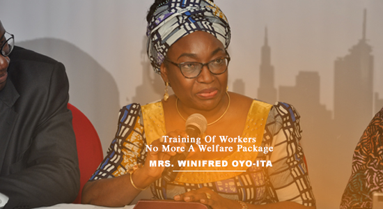 Mrs. Winifred Oyo-Ita- Head of the Civil Service of the Federation