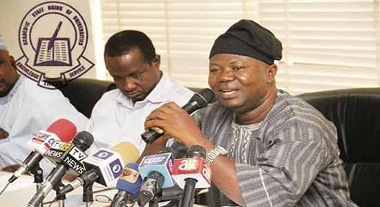 ASUU Blows Hot, Condemns Reduction Of Budgetary Allocation