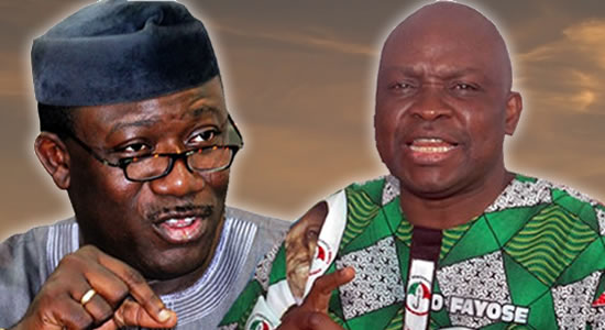 Fayose Reacts To Fayemi's Election As Chairman Of Governor's Forum