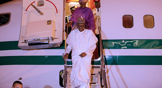 Buhari Travels To Jordan For Counter-Terrorism Summit
