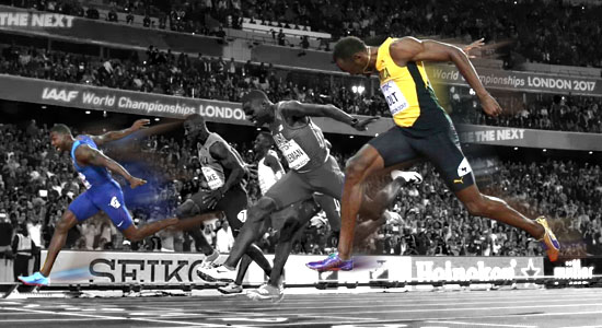 Usain Bolt Loses