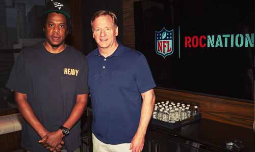 Jay-Z & NFL Team Up on Entertainment and Social Activism